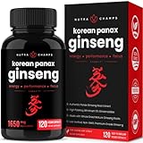 NutraChamps Korean Red Panax Ginseng Capsules |...