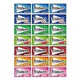 Trident Sugar Free Gum Variety Pack, 21 Packs of...