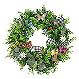 Spring/Easter Wreath Decoration, 18 Inch...