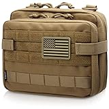 WYNEX Tactical Large Admin Pouch of Double Layer...