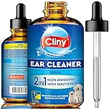 Cat & Dog Ear Cleaner Drops & Wash Solution -...