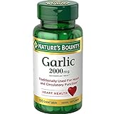 Nature's Bounty Odor-Free Garlic 2000mg, Tablets...