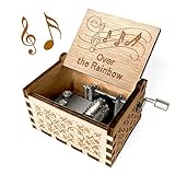 Over The Rainbow Music Box - Wood Laser Engraved...