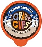Crazy Cup Blueberry Coffee Pods, Single Serve...