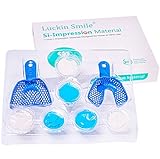 Teeth Impression Kit Putty Silicone Material Tray...