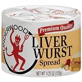 Underwood Liverwurst Spread 4.25 Ounce (Pack of 2)