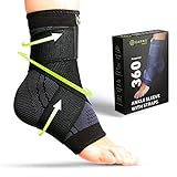 GARNO Ankle Brace Compression Sleeve with...