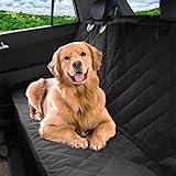 PET MAGASIN Durable Black Pet Car Seat Cover...