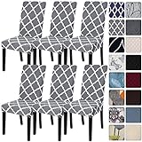 SearchI Dining Room Chair Covers Set of 6, Stretch...