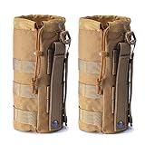 Upgraded Sports Water Bottles Pouch Bag, Tactical...