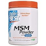 Doctor's Best MSM Powder with OptiMSM, Non-GMO,...