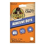 Gorilla Permanent Adhesive Dots, Double-Sided, 150...