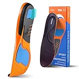 Insoles for Men and Women, Smosun Plantar...