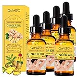 5 Pack Ginger Massage Oil,Ginger Massage Essential...
