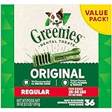GREENIES Original Regular Natural Dog Dental Care...