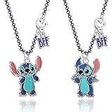 Disney Girls Stitch BFF Necklace Set of 2 - Best...