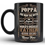 kobalo Personalized Fathers Day Coffee Mug For...