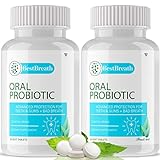 (2 Pack) Best Breath Oral Probiotic Mints for Bad...