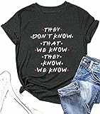 Women Shirt Funny Quote T-Shirt for Women Letters...