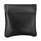 Nabob Leather Genuine Leather Squeeze Coin Purse,...