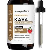 Kava with Ashwagandha Liquid Drops, Kalm Kava...