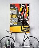 Poster Cycling – a Gift for the Racer Doesn't...