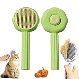 Pumpkin pet brush for cats, pumpkin pet hair...