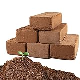 13.8 Gallons Coco Coir Brick for Plants- 6 Pack...