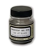 Procion MX Cold Water Dye, Jet Black, 2/3 Ounce