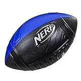 NERF Pro Grip Football, Blue, Classic Foam Ball,...