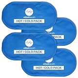 Reusable Hot and Cold Gel Ice Packs for Injuries |...