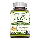 Pure Naturals Ginger Root Supplement - 550mg...