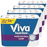 Viva Multi-Surface Cloth Paper Towels, Task Size -...