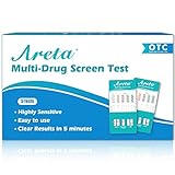 Areta 5 Panel Multidrug Test Kit: Multipanel Urine...