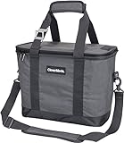 CleverMade Collapsible Cooler Bag with Shoulder...
