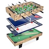 Best Choice Products 4-in-1 Multi Game Table,...