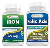 Iron 65 mg & Folic Acid 800 mcg