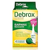 Debrox Earwax Removal Kit, Includes Drops and Ear...
