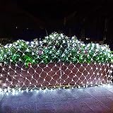 Joomer 7ft x 5ft 200 LED Christmas Net Lights, 8...
