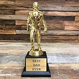 Best Dad Ever World's Best Dundie Award Trophy,...