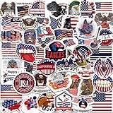 CUTELIILI 50 Pcs Independence Day Stickers,...