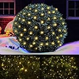 LED Christmas Net Lights Outdoor Christmas...