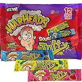 Warheads Sour Taffy Chewy Candies, Individually...