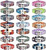 Moonpet Personalized Colorful Custom Dog Collar...